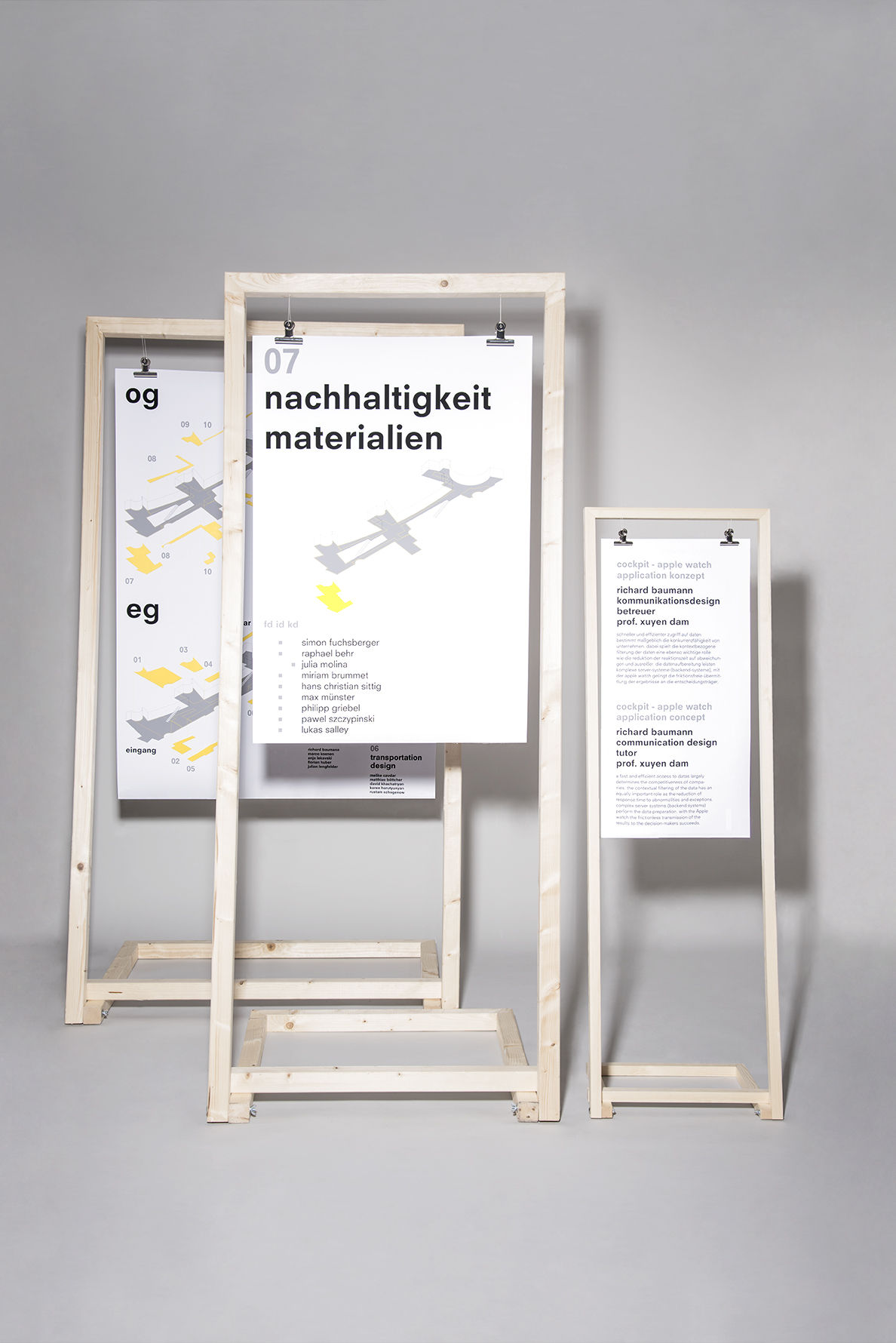 RUSCHA VOORMANN Annual Exhibition 2015 // Faculty of Design Munich