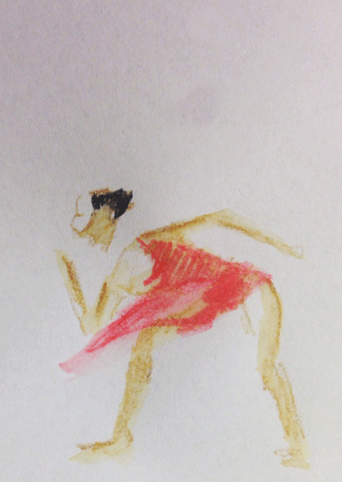 RUSCHA VOORMANN “Dancer in Red”