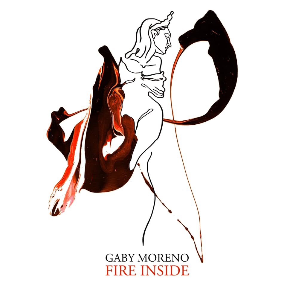 RUSCHA VOORMANN Gaby Moreno – “Fire Inside” Cover Artwork